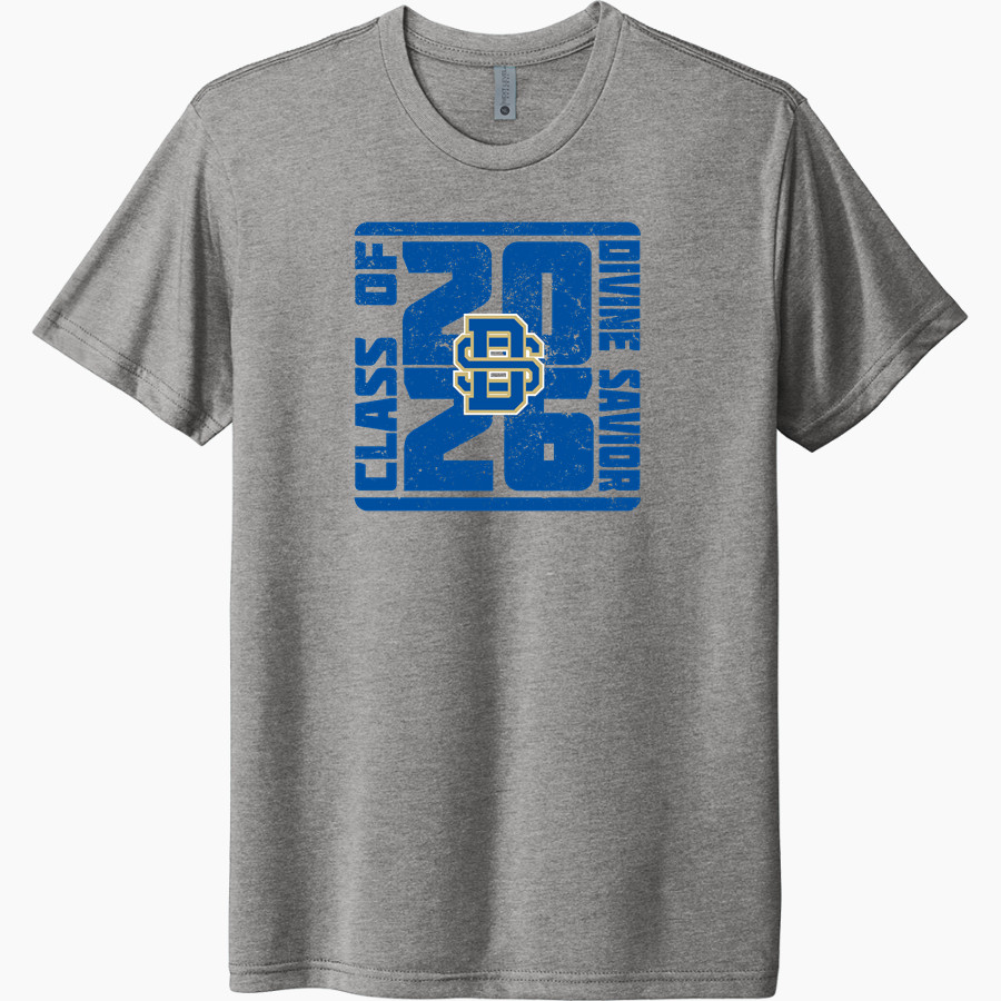 Divine Savior Academy Jaguars <span class="pdp-name-mascot">Divine Savior Academy Jaguars</span> Next Level Unisex Tri-Blend T-Shirt