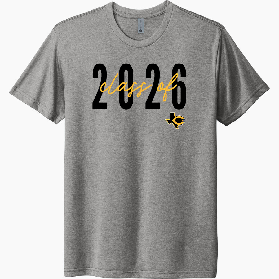 CRANDALL HIGH SCHOOL PIRATES <span class="pdp-name-mascot">CRANDALL PIRATES</span> Next Level Unisex Tri-Blend T-Shirt