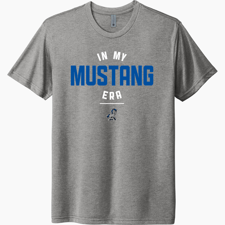 MacArthur Elementary Mustangs <span class="pdp-name-mascot">McArthur Elementary</span> Next Level Unisex Tri-Blend T-Shirt