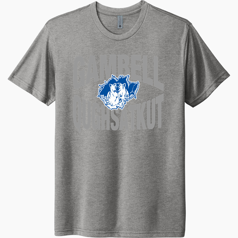 Gambell Qughsatkut Next Level Unisex Tri-Blend T-Shirt