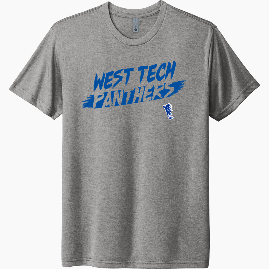 West Tech Panthers Next Level Unisex Tri-Blend T-Shirt