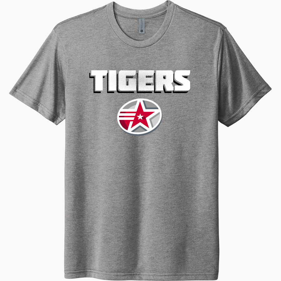 TERRELL HIGH SCHOOL TIGERS <span class="pdp-name-mascot">TERRELL TIGERS</span> Next Level Unisex Tri-Blend T-Shirt