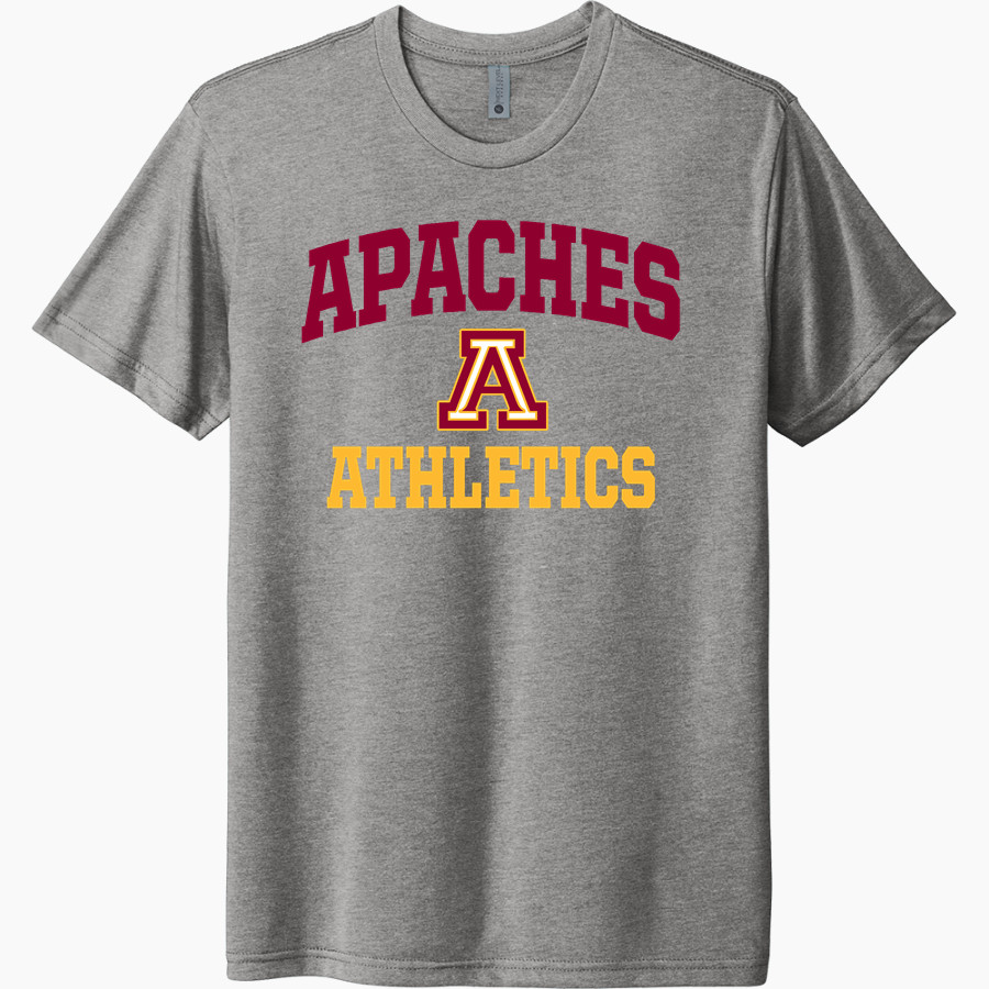 ARCADIA HIGH SCHOOL APACHES Next Level Unisex Tri-Blend T-Shirt