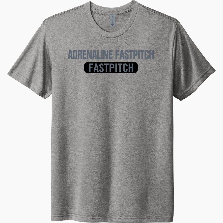 Adrenaline Fastpitch Fastpitch <span class="pdp-name-mascot">Adrenaline Fastpitch Fastpitch</span> Next Level Unisex Tri-Blend T-Shirt
