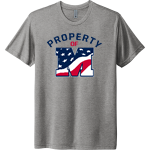 MacArthur Generals <span class="pdp-name-mascot">MACARTHUR HIGH SCHOOL Generals</span> Next Level Unisex Tri-Blend T-Shirt Front Thumbnail