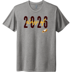 H D JACOBS HIGH SCHOOL GOLDEN EAGLES <span class="pdp-name-mascot">H D JACOBS GOLDEN EAGLES</span> Next Level Unisex Tri-Blend T-Shirt Front Thumbnail