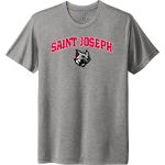 SAINT JOSEPH ACADEMY WILDCATS <span class="pdp-name-mascot">SAINT JOSEPH WILDCATS</span> Next Level Apparel Unisex Tri-Blend T-Shirt Front Thumbnail