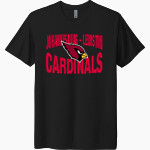 JOHANNESBURG-LEWISTON HIGH SCH CARDINALS <span class="pdp-name-mascot">JOHANNESBURG - LEWISTON CARDINALS</span> Next Level Unisex Tri-Blend T-Shirt Front Thumbnail