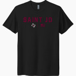 SAINT JO HIGH SCHOOL PANTHERS <span class="pdp-name-mascot">SAINT JO PANTHERS</span> Next Level Unisex Tri-Blend T-Shirt Front Thumbnail