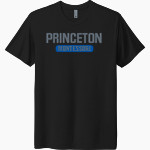 Princeton Montessori School <span class="pdp-name-mascot">Princeton Montessori Deer</span> Next Level Unisex Tri-Blend T-Shirt Front Thumbnail