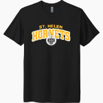 St. Helen Hornets <span class="pdp-name-mascot">St. Helen School Hornets</span> Next Level Unisex Tri-Blend T-Shirt Front Thumbnail
