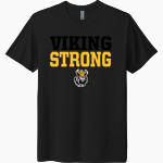 OTSELIC VALLEY CENTRAL HIGH VIKINGS Next Level Unisex Tri-Blend T-Shirt Front Thumbnail