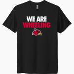 Wheeling University Cardinals Online Store Next Level Unisex Tri-Blend T-Shirt Front Thumbnail