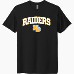 North Brunswick Middle School Raiders Next Level Unisex Tri-Blend T-Shirt Front Thumbnail
