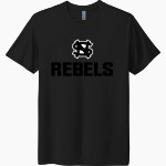 South Newton Rebels <span class="pdp-name-mascot">South Newton Rebels</span> Next Level Unisex Tri-Blend T-Shirt Front Thumbnail