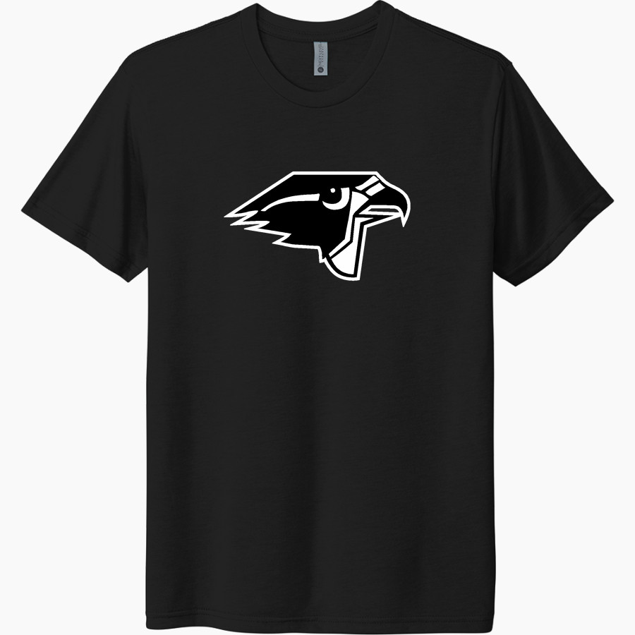 BURLINGTON TOWNSHIP HIGH SCHOOL FALCONS <span class="pdp-name-mascot">BURLINGTON TOWNSHIP FALCONS</span> Next Level Unisex Tri-Blend T-Shirt