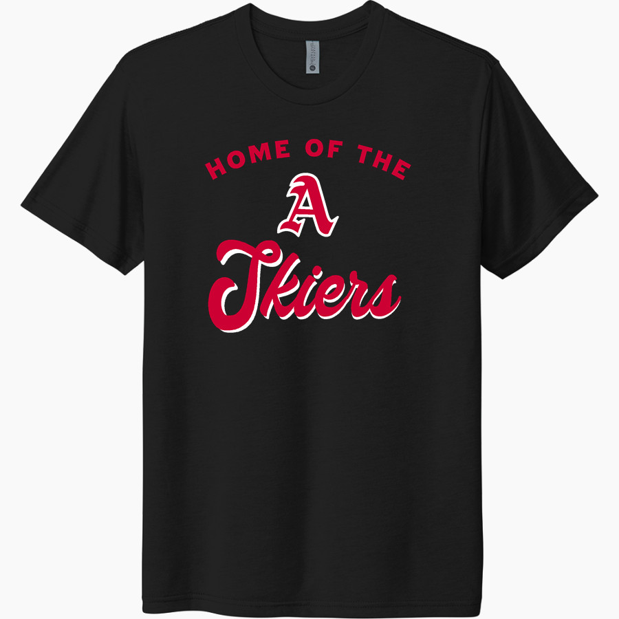 ASPEN HIGH SCHOOL SKIERS <span class="pdp-name-mascot">ASPEN SKIERS</span> Next Level Unisex Tri-Blend T-Shirt