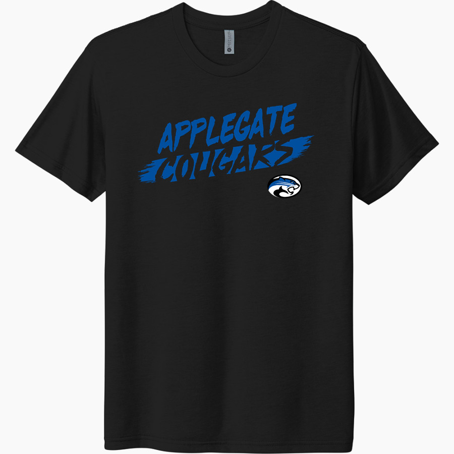 Applegate Cougars <span class="pdp-name-mascot">Applegate Cougars</span> Next Level Unisex Tri-Blend T-Shirt