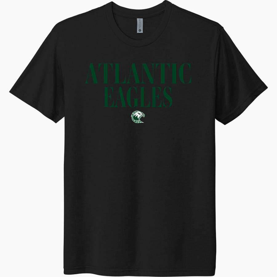 ATLANTIC COMMUNITY HIGH SCHOOL EAGLES <span class="pdp-name-mascot">ATLANTIC EAGLES</span> Next Level Unisex Tri-Blend T-Shirt