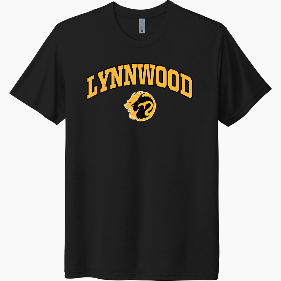 LYNNWOOD HIGH SCHOOL ROYALS <span class="pdp-name-mascot">LYNNWOOD ROYALS</span> Next Level Unisex Tri-Blend T-Shirt