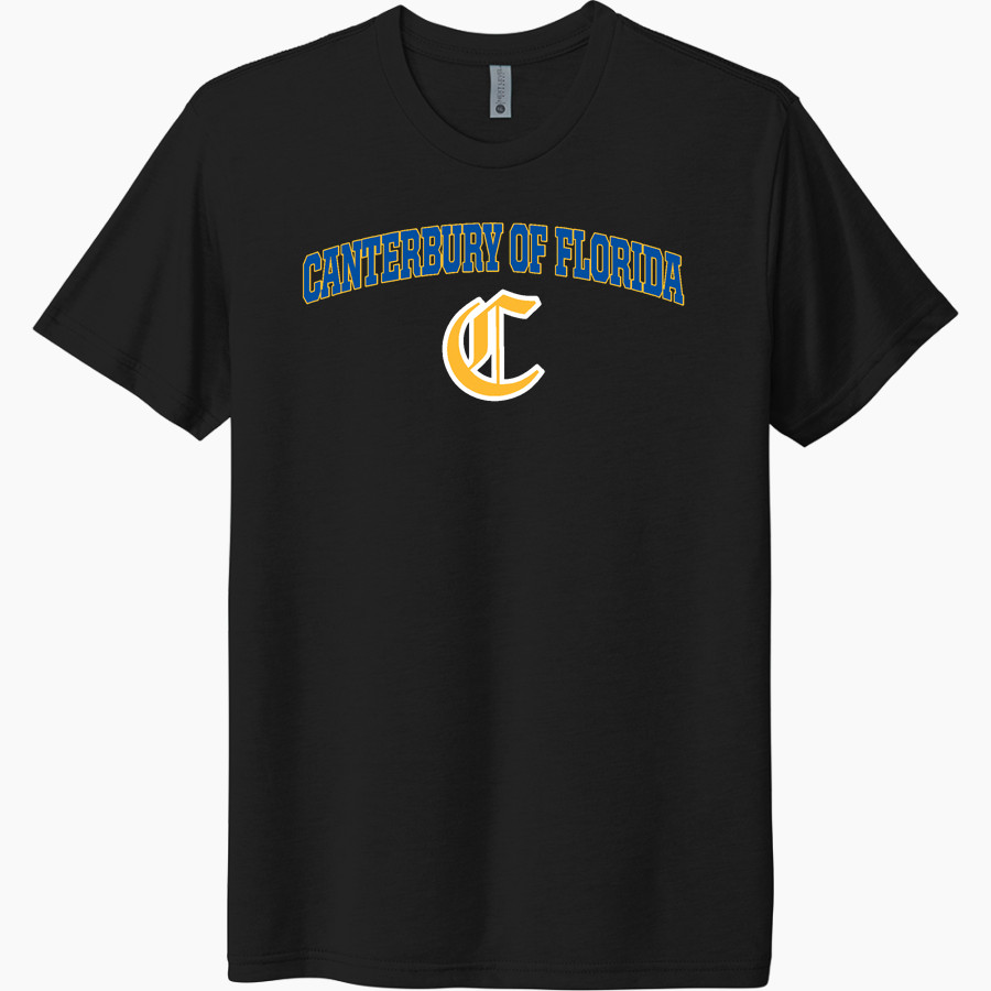 CANTERBURY SCHOOL OF FLORIDA CRUSADERS <span class="pdp-name-mascot">CANTERBURY OF FLORIDA CRUSADERS</span> Next Level Unisex Tri-Blend T-Shirt