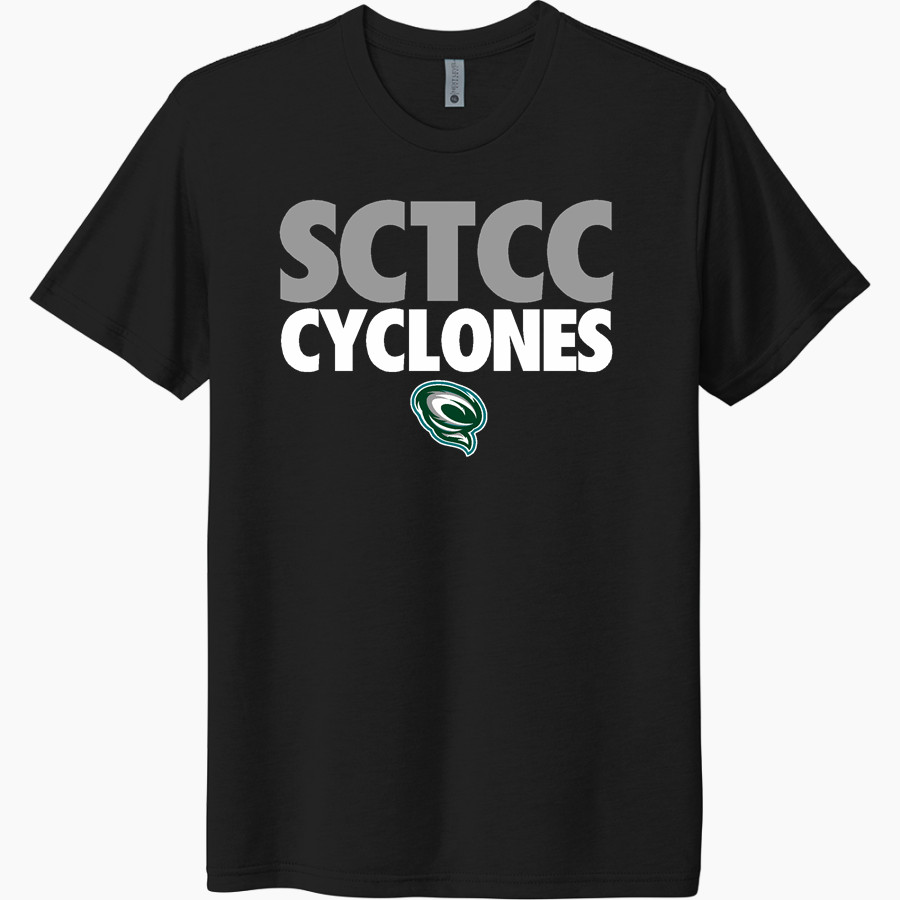 SCTCC Cyclones Online Apparel Store <span class="pdp-name-mascot">St Cloud Cyclones</span> Next Level Unisex Tri-Blend T-Shirt