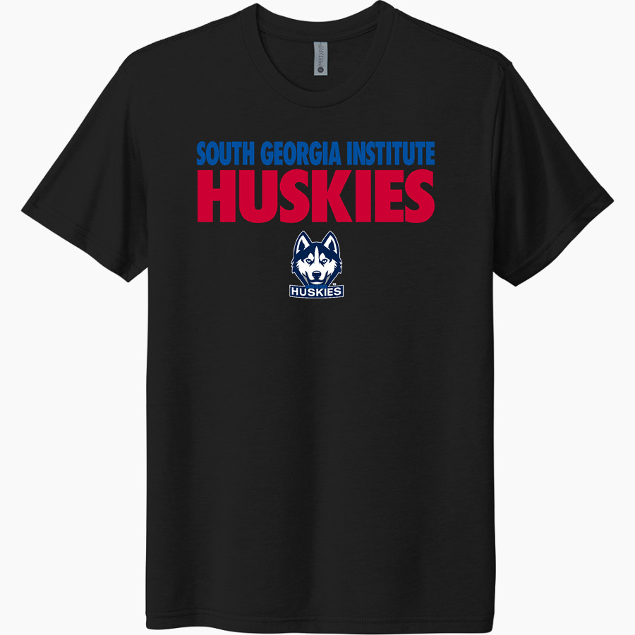 SOUTH GEORGIA INSTITUTE Huskies <span class="pdp-name-mascot">SOUTH GEORGIA INSTITUTE Huskies</span> Next Level Unisex Tri-Blend T-Shirt