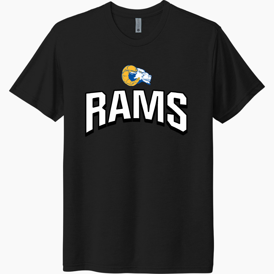 Carbondale Rams <span class="pdp-name-mascot">Carbondale Rams</span> Next Level Unisex Tri-Blend T-Shirt
