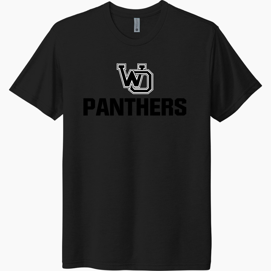West Ottawa Panthers Next Level Unisex Tri-Blend T-Shirt