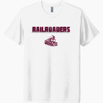 Whitehall Railroaders <span class="pdp-name-mascot">Whitehall Railroaders</span> Next Level Unisex Tri-Blend T-Shirt Front Thumbnail