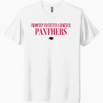 Imhotep Institute Charter Panthers <span class="pdp-name-mascot">Imhotep Institute Charter Panthers</span> Next Level Unisex Tri-Blend T-Shirt Front Thumbnail
