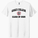 Grace College Lancers <span class="pdp-name-mascot">Grace College Lancers</span> Next Level Unisex Tri-Blend T-Shirt Front Thumbnail