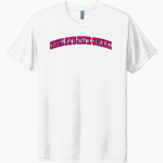 Colonial States Athletic Conference Eagle Next Level Unisex Tri-Blend T-Shirt Front Thumbnail