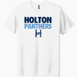 HOLTON-ARMS SCHOOL Panthers Next Level Unisex Tri-Blend T-Shirt Front Thumbnail