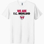 F.C. HIGHLAND F.C. HIGHLAND Next Level Unisex Tri-Blend T-Shirt Front Thumbnail