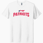 WIN-E-MAC HIGH SCHOOL PATRIOTS <span class="pdp-name-mascot">WIN - E - MAC PATRIOTS</span> Next Level Unisex Tri-Blend T-Shirt Front Thumbnail