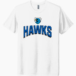 Huerta Hawks <span class="pdp-name-mascot">Dolores Huerta Middle School Hawks</span> Next Level Unisex Tri-Blend T-Shirt Front Thumbnail