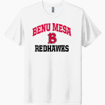 Benedictine University Mesa Redhawks Next Level Unisex Tri-Blend T-Shirt Front Thumbnail