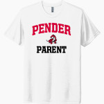 PENDER HIGH SCHOOL PENDRAGONS <span class="pdp-name-mascot">PENDER PENDRAGONS</span> Next Level Unisex Tri-Blend T-Shirt Front Thumbnail