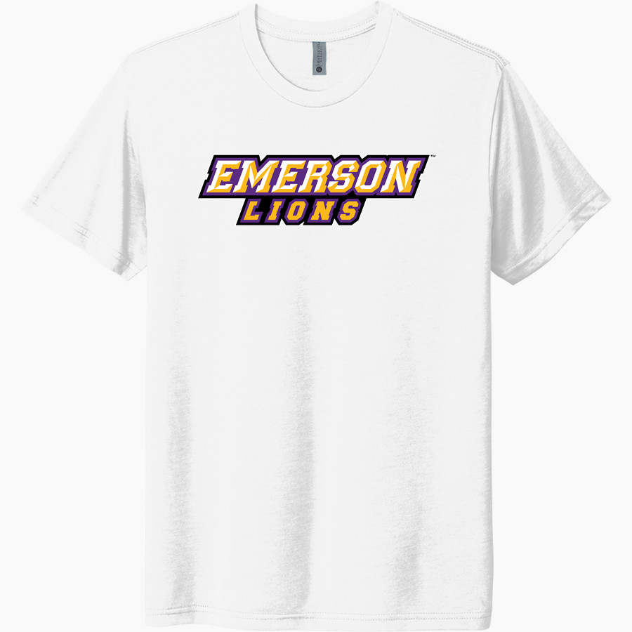 Emerson Lions Next Level Unisex Tri-Blend T-Shirt