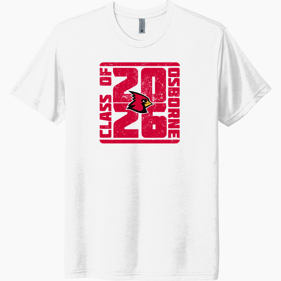 OSBORNE HIGH SCHOOL CARDINALS <span class="pdp-name-mascot">OSBORNE CARDINALS</span> Next Level Unisex Tri-Blend T-Shirt