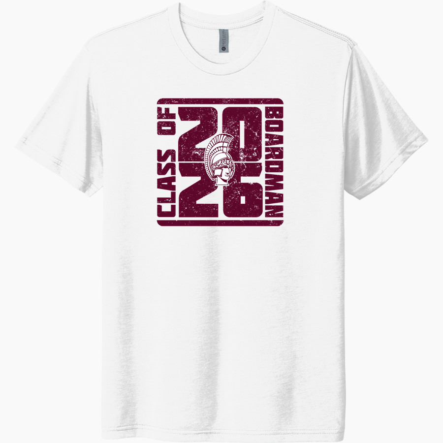BOARDMAN HIGH SCHOOL SPARTANS <span class="pdp-name-mascot">BOARDMAN SPARTANS</span> Next Level Unisex Tri-Blend T-Shirt