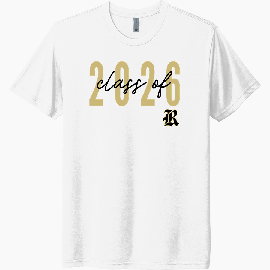 RUSSELLVILLE HIGH SCHOOL GOLDEN TIGERS <span class="pdp-name-mascot">RUSSELLVILLE GOLDEN TIGERS</span> Next Level Unisex Tri-Blend T-Shirt
