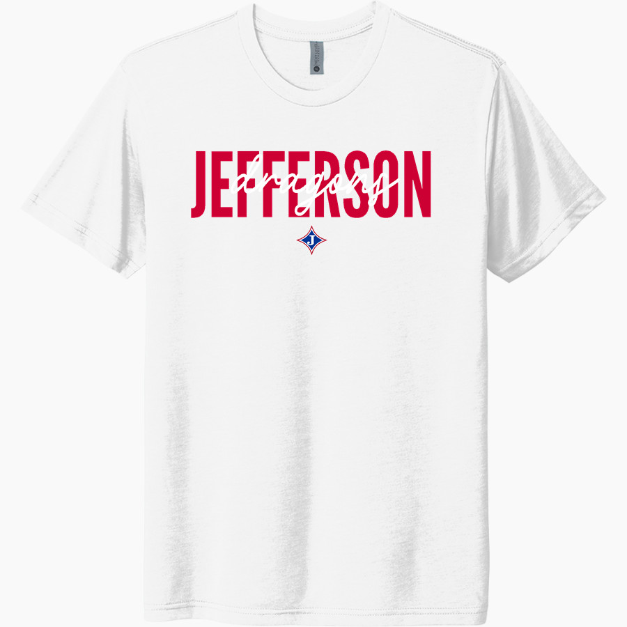Jefferson Dragons <span class="pdp-name-mascot">Jefferson Dragons</span> Next Level Unisex Tri-Blend T-Shirt