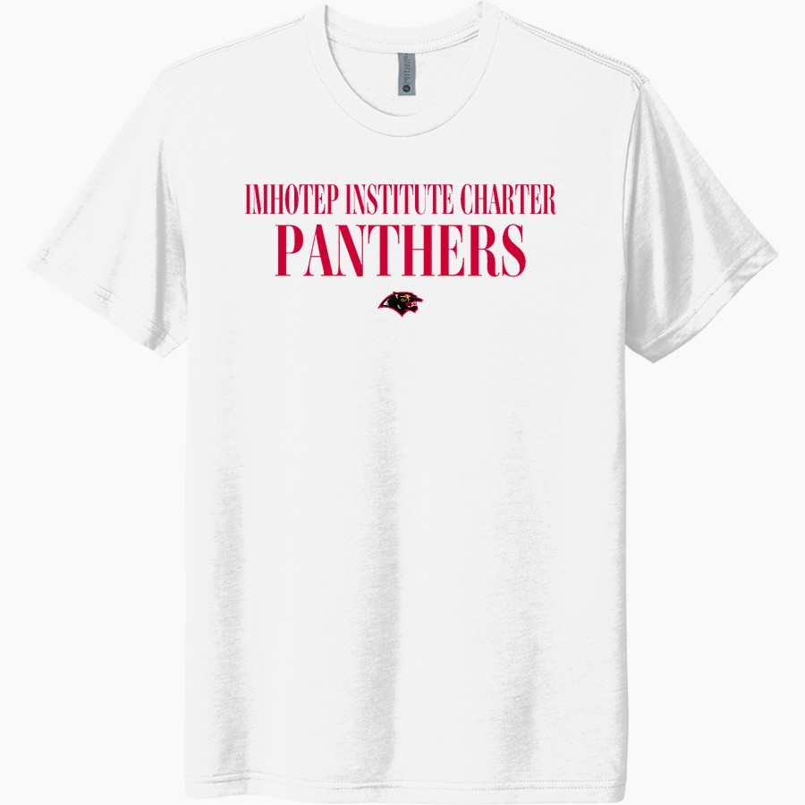 Imhotep Institute Charter Panthers <span class="pdp-name-mascot">Imhotep Institute Charter Panthers</span> Next Level Unisex Tri-Blend T-Shirt