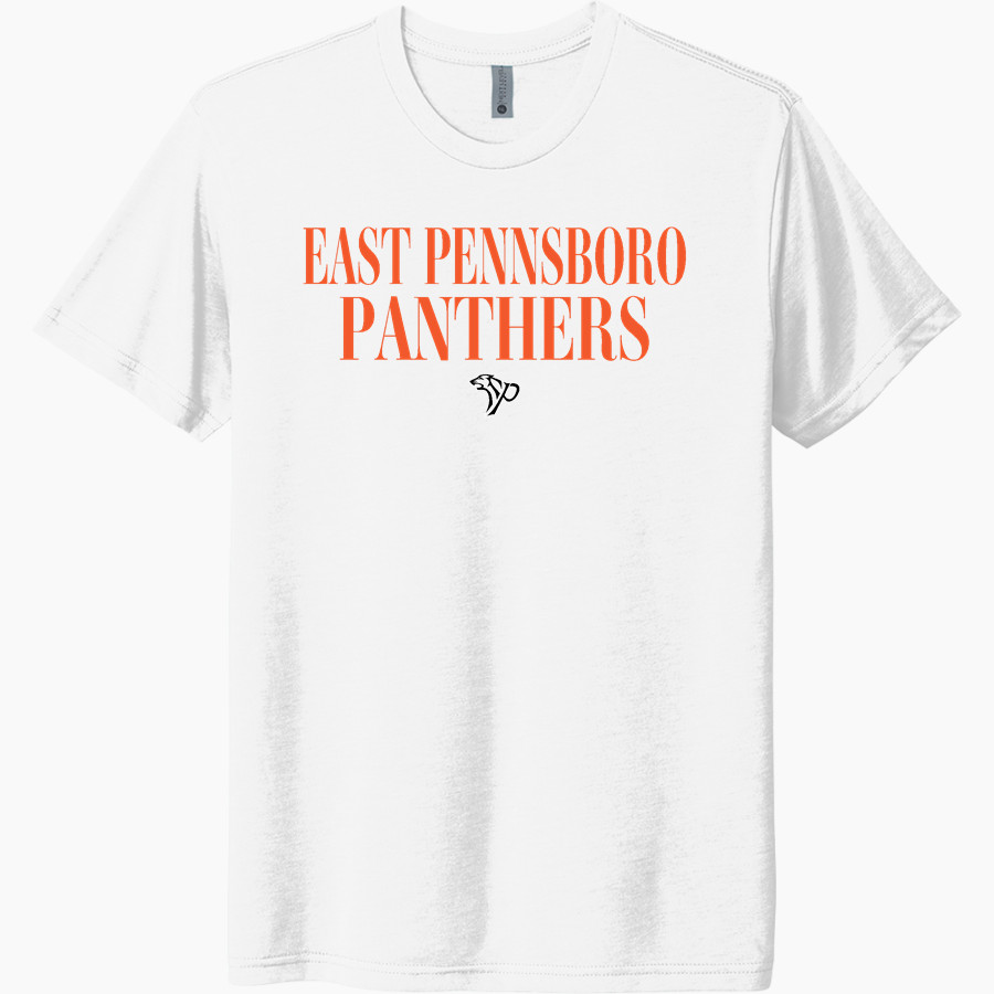 EAST PENNSBORO HIGH SCHOOL PANTHERS <span class="pdp-name-mascot">EAST PENNSBORO AREA PANTHERS</span> Next Level Unisex Tri-Blend T-Shirt