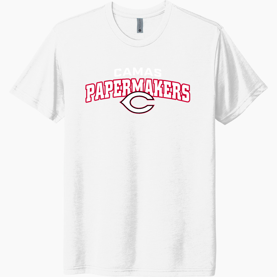 CAMAS PAPERMAKERS The Official Online Store <span class="pdp-name-mascot">CAMAS PAPERMAKERS</span> Next Level Unisex Tri-Blend T-Shirt
