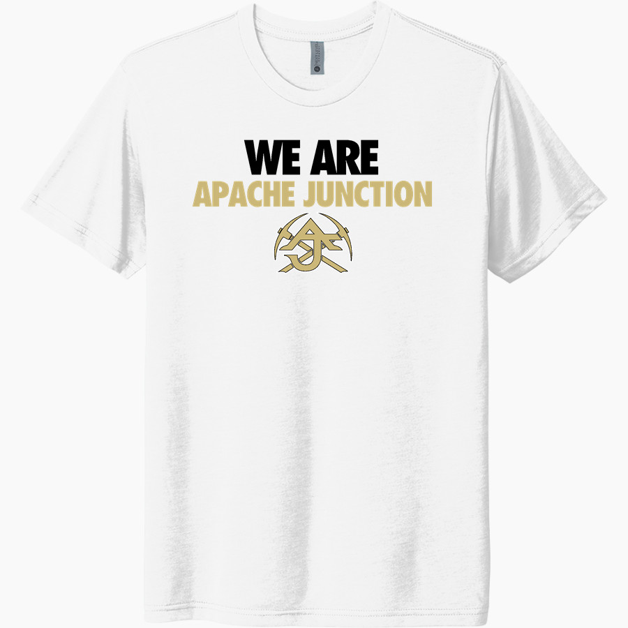 APACHE JUNCTION HIGH SCHOOL PROSPECTORS Next Level Unisex Tri-Blend T-Shirt
