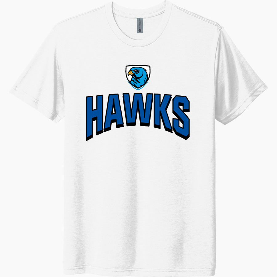 Huerta Hawks <span class="pdp-name-mascot">Dolores Huerta Middle School Hawks</span> Next Level Unisex Tri-Blend T-Shirt