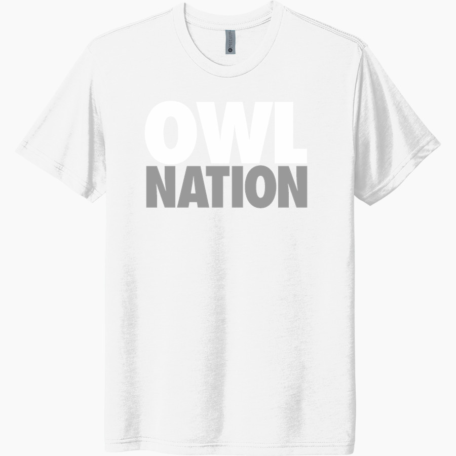 HONDO HIGH SCHOOL OWLS <span class="pdp-name-mascot">HONDO OWLS</span> Next Level Unisex Tri-Blend T-Shirt